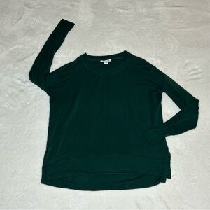 Athleta Crewneck Midweight Sweatshirt (green)